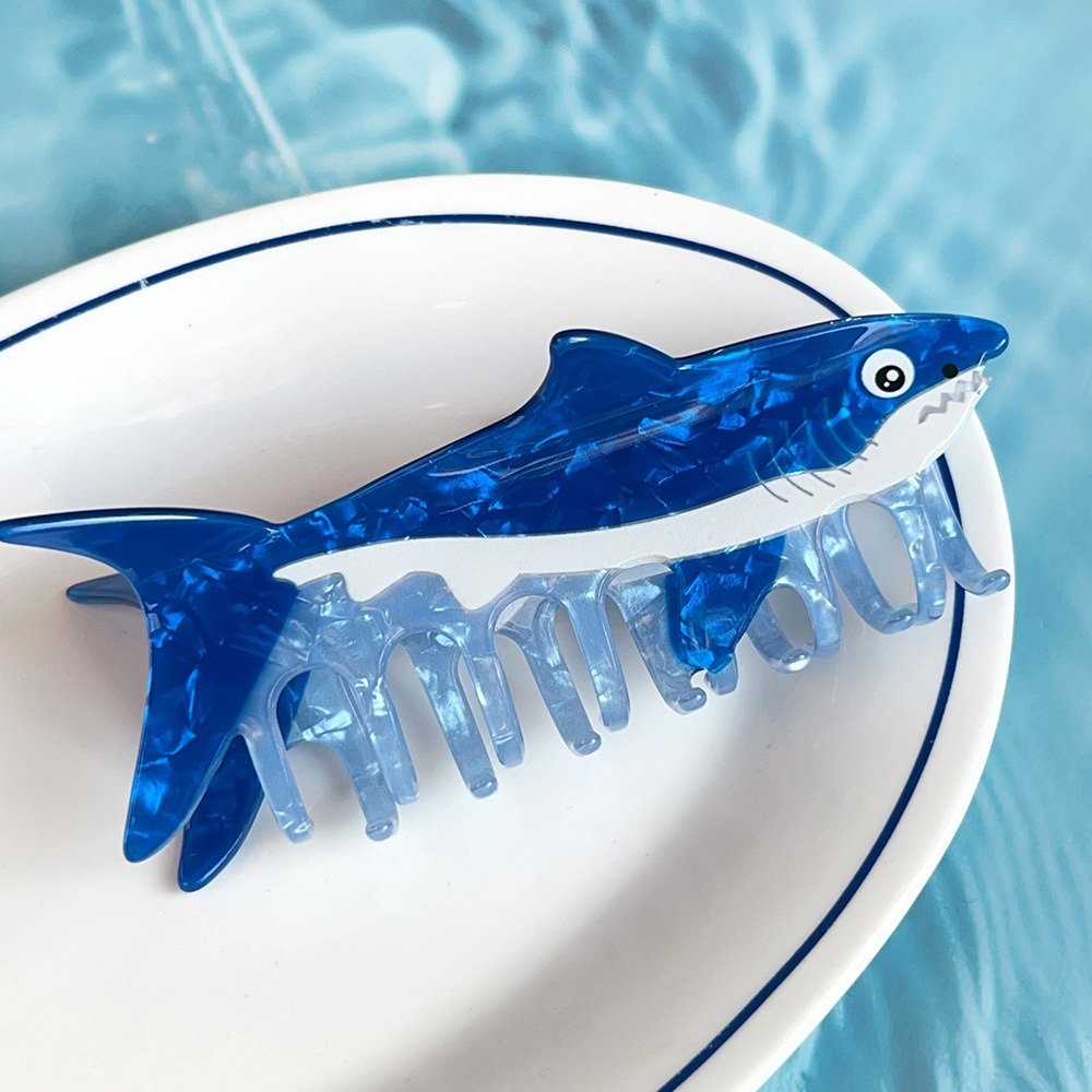 The Korean Lifestyle - Hairpin Ocean Animal Hair Claw Goldfish