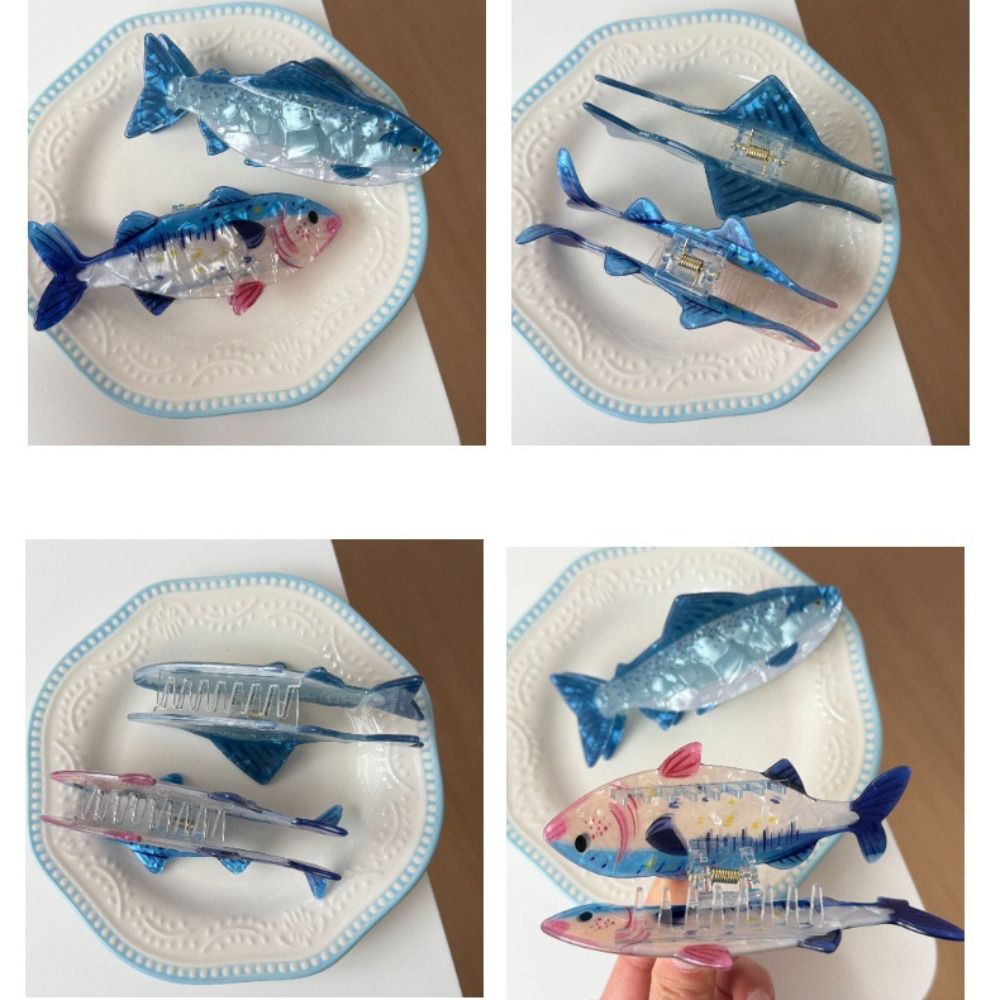 Hairpin Ocean Animal Hair Claw - đánh giá và giá The Korean Lifestyle