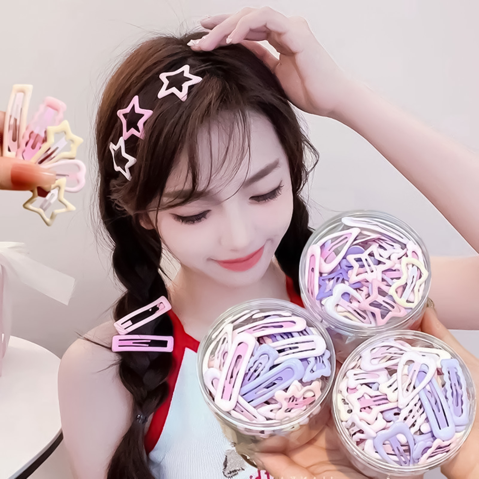 3PCS Sweet Style Headwear Pins - đánh giá và giá The Korean Lifestyle
