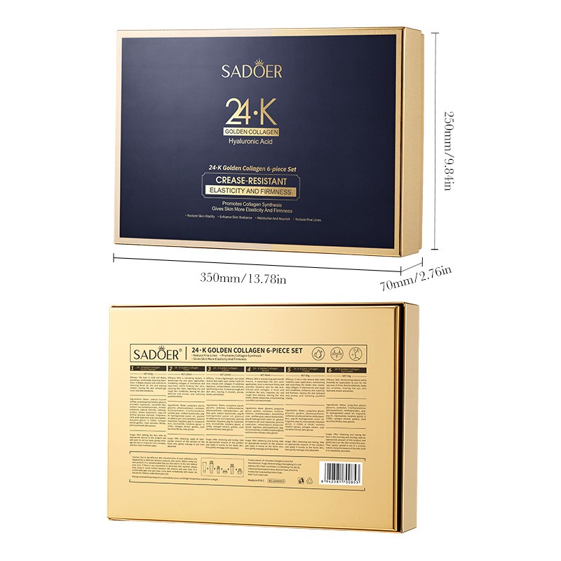 24K Gold Collagen Protein Skin - đánh giá và giá Korean Skincare Routine